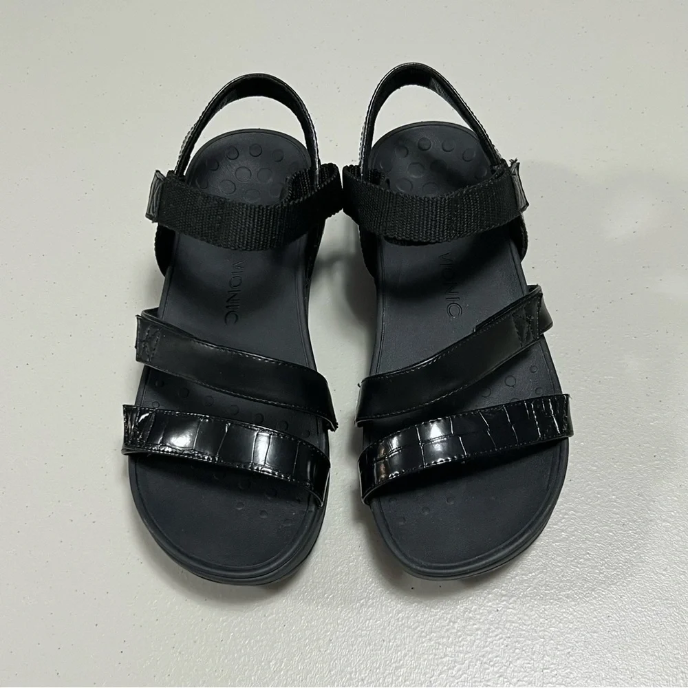 🆕 Vionic Misty Wedge Sandal - Picture 3 of 10